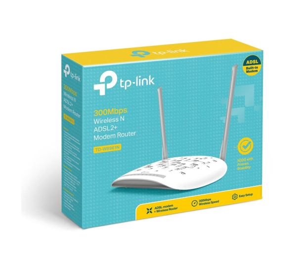 TP-LINK TD-W8961N ADSL2+ N300 300Mb/s - 151193 - zdjęcie 4